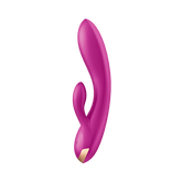 Satisfyer Double Flex App Controlled Rabbit Style G Spot Vibrator Clit Ticklers and Pulsators